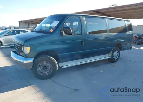 1995 Ford Econoline E350 Super Duty z USA, uszkodzony, nr VIN 1FBJS31H0SHA13070